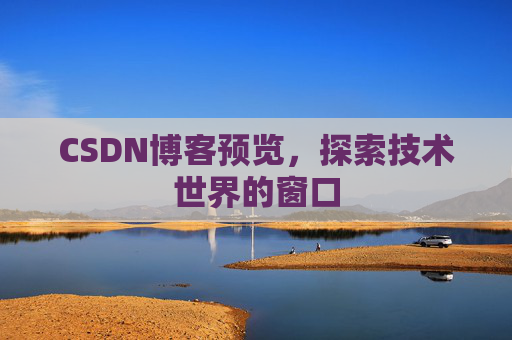 CSDN博客预览，探索技术世界的窗口